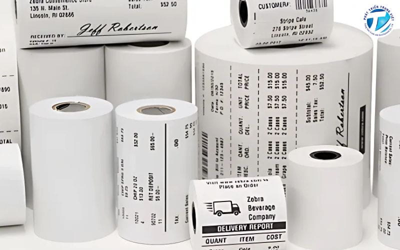 Phân loại giấy in nhiệt: Chất liệu, cấu tạo và cách lựa chọn đúng cho từng nhu cầu